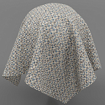 Мебельная ткань Шенилл серо-голубой цвет 142 см T4-47 варинант исполнения - 16 | Loft Concept в Омске