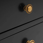 Прикроватная тумба Вlues Black варинант исполнения - 3 | Loft Concept в Омске