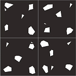 Плитка с узором Осколки варинант исполнения - 2 | Loft Concept в Омске