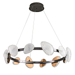 Люстра подвесная круглая с овальными плафонами Iona chandelier варинант исполнения - 5 | Loft Concept в Омске