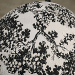 Стул обеденный деревянный с цветочной обивкой Foshan Chair варинант исполнения - 3 | Loft Concept в Омске