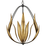 Люстра грушевидной формы с волнистыми листьями Foliage of Leaf Forms варинант исполнения - 3 | Loft Concept в Омске