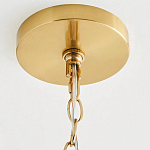 Подвесной светильник декорированный цветами из стекла Lightness of Flowers варинант исполнения - 5 | Loft Concept в Омске