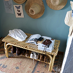 Скамья из ротанга Saveria Rattan Bench варинант исполнения - 8 | Loft Concept в Омске