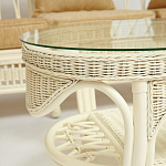 Комплект уличной мебели из ротанга Clara белый варинант исполнения - 9 | Loft Concept в Омске