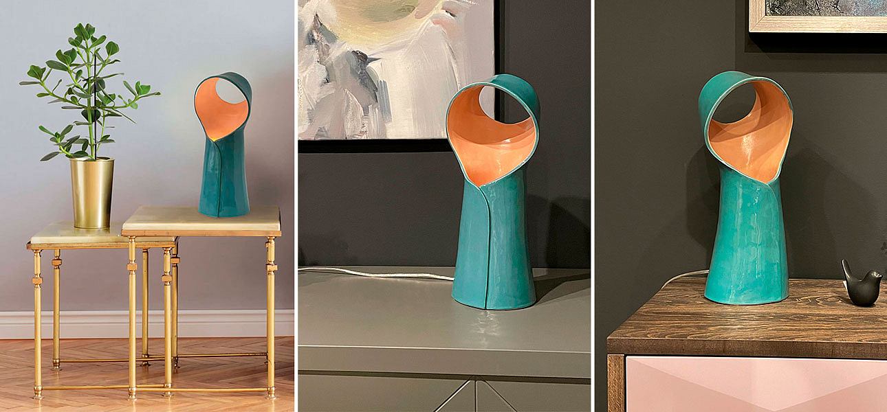 Настольная лампа  NUN зелёная - Loft-Concept в Омске