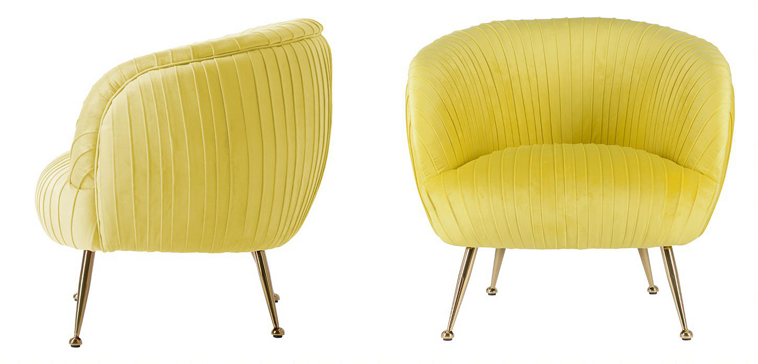 Кресло SOUFFLE CHAIR yellow - Loft-Concept в Омске