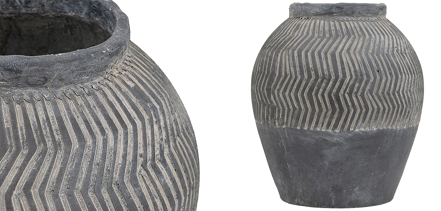 Ваза Kamaria Vase Gray Ваза Kamaria Vase Gray - Loft-Concept в Омске