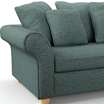 Мебельная ткань Шенилл бирюзовый цвет 138 см T4-31 варинант исполнения - 7 | Loft Concept в Омске