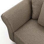 Мебельная ткань Шенилл коричневый цвет 138 см T4-21 варинант исполнения - 5 | Loft Concept в Омске