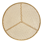 Столик приставной золотистый с орнаментом на столешнице Tanzania варинант исполнения - 2 | Loft Concept в Омске