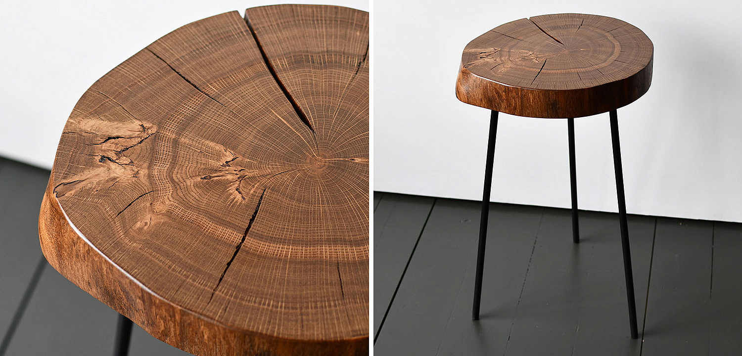 Приставной стол Plummer Industrial Metal Rust Side Table Приставной стол Plummer Industrial Metal Rust Side Table - Loft-Concept в Омске