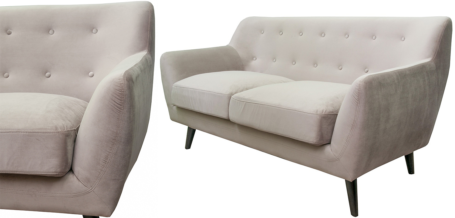 Диван Amantea Sofa beige velour Диван Amantea Sofa beige velour - Loft-Concept в Омске