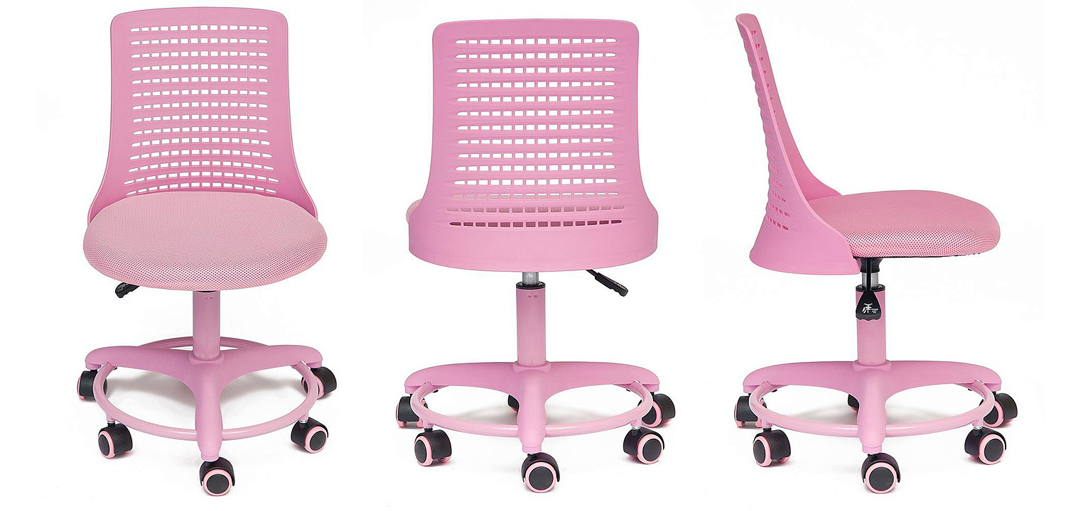 Кресло Bright Kiddie Office Chair pink - Loft-Concept в Омске