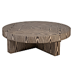 Столик журнальный круглый с полосатым узором Zebroids варинант исполнения - 6 | Loft Concept в Омске