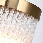 Бра с прозрачными стеклянными трубочками и металлическим основанием Nembus варинант исполнения - 3 | Loft Concept в Омске