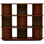 Стеллаж Zacharie Brown Wood Rack варинант исполнения - 2 | Loft Concept в Омске