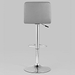 Барный стул с сиденьем серого цвета Honory варинант исполнения - 4 | Loft Concept в Омске