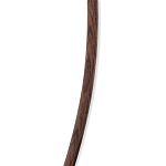 Вешалка коричневая с 4-мя крючками из пластика Curves Hangers варинант исполнения - 2 | Loft Concept в Омске