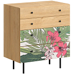Комод с принтом на ящиках Elise Chest of Drawers варинант исполнения - 12 | Loft Concept в Омске