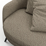 Мебельная ткань Шенилл коричневый цвет 138 см T4-28 варинант исполнения - 5 | Loft Concept в Омске