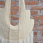 Аксессуар настенный в Эко стиле Белый wall decor White dress варинант исполнения - 4 | Loft Concept в Омске