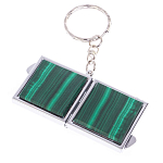 Зеркало брелок складное двухстороннее из натурального камня Малахит Stone Mirrors варинант исполнения - 5 | Loft Concept в Омске