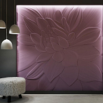 Барельеф LOTUS варинант исполнения - 3 | Loft Concept в Омске