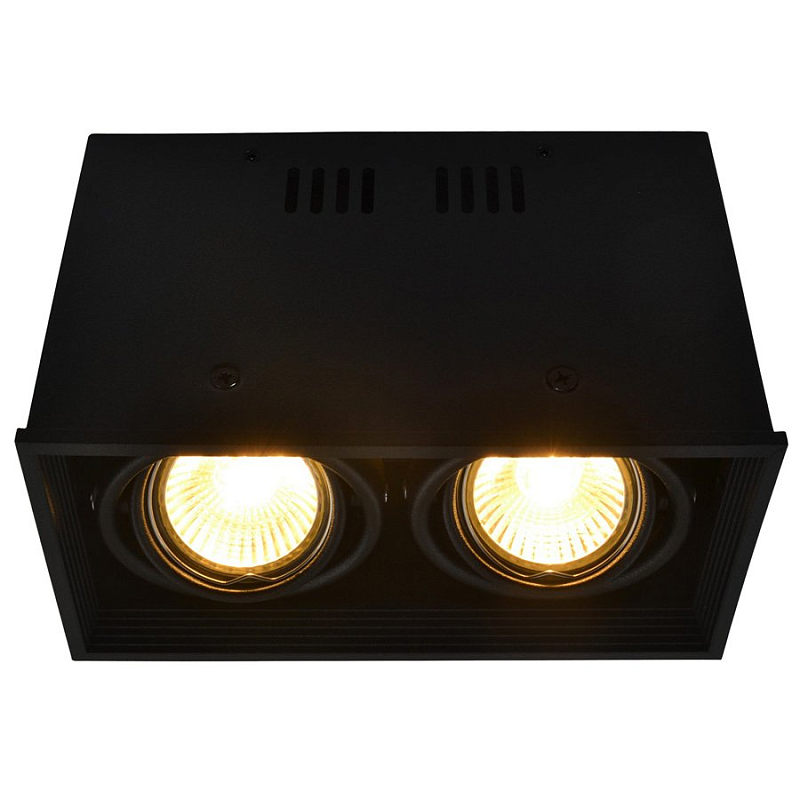 Спот Pointer 2 Box spot Black Черный Спот Pointer 2 Box spot Black Черный в Омске | Loft Concept