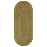 Подставка под благовония из эпоксидной смолы шампань Epoxy Resin Flowers Incense Oval Stand Champagne варинант исполнения - 1 | Loft Concept в Омске