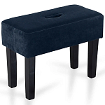 Мягкий  пуф на черных ножках Winton Pouf варинант исполнения - 7 | Loft Concept в Омске