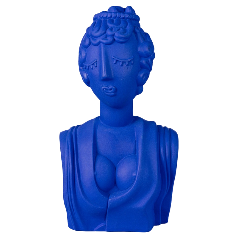 Скульптура Seletti Bust Poppea Blue Синий в Омске | Loft Concept 