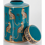 Ваза фарфоровая с крышкой Leopard Ccollection варинант исполнения - 2 | Loft Concept в Омске