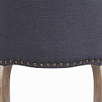 Кресло Aubrey Classical Armchair dark grey velour варинант исполнения - 4 | Loft Concept в Омске