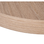 Столик журнальный круглый со светлым шпоном Light Veneer Table варинант исполнения - 4 | Loft Concept в Омске