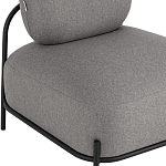 Кресло в серой рогожке  COLOR BLOCK варинант исполнения - 6 | Loft Concept в Омске