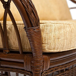 Комплект уличной мебели из ротанга Clara коричневый варинант исполнения - 5 | Loft Concept в Омске