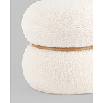 Пуф Полли S тедди белый варинант исполнения - 2 | Loft Concept в Омске