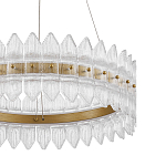 Люстра круглая с декоративными элементами в виде лепестков Round Light Flashing варинант исполнения - 6 | Loft Concept в Омске