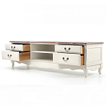 ТВ-тумба в стиле прованс из массива берёзы Interiors Romance варинант исполнения - 3 | Loft Concept в Омске