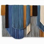 Абстрактное Панно из нитей Thread panel Abstraction II варинант исполнения - 1 | Loft Concept в Омске