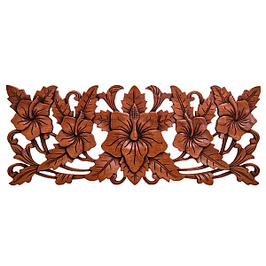 Панно из дерева цветы Celticflower  Panel With Trees