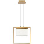 Подвесной геометрический светильник со стеклом Rectangle Geometry Glass Chandelier варинант исполнения - 2 | Loft Concept в Омске