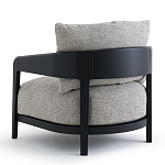 Кресло с каркасом из массива ясеня Deniaud Ash Grey Armchair варинант исполнения - 10 | Loft Concept в Омске