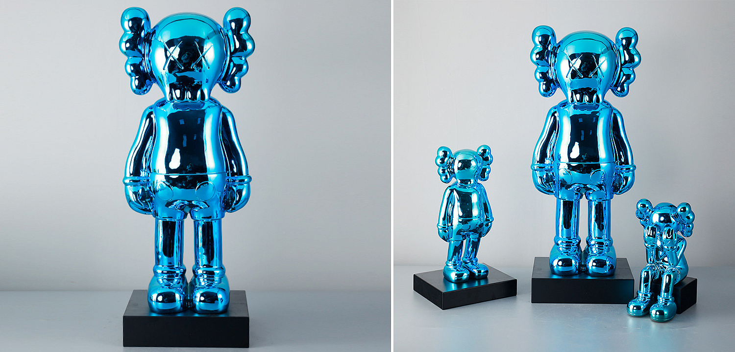 Статуэтка KAWS Blue on stand Статуэтка KAWS Blue on stand - Loft-Concept в Омске