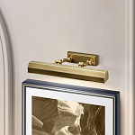 Светильник для картин с призматическим плафоном и двойными регулируемыми шарнирами Elstead Lighting варинант исполнения - 15 | Loft Concept в Омске