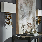 Бра Brass Eucalyptus Branches Lampshade Wall Lamp варинант исполнения - 3 | Loft Concept в Омске