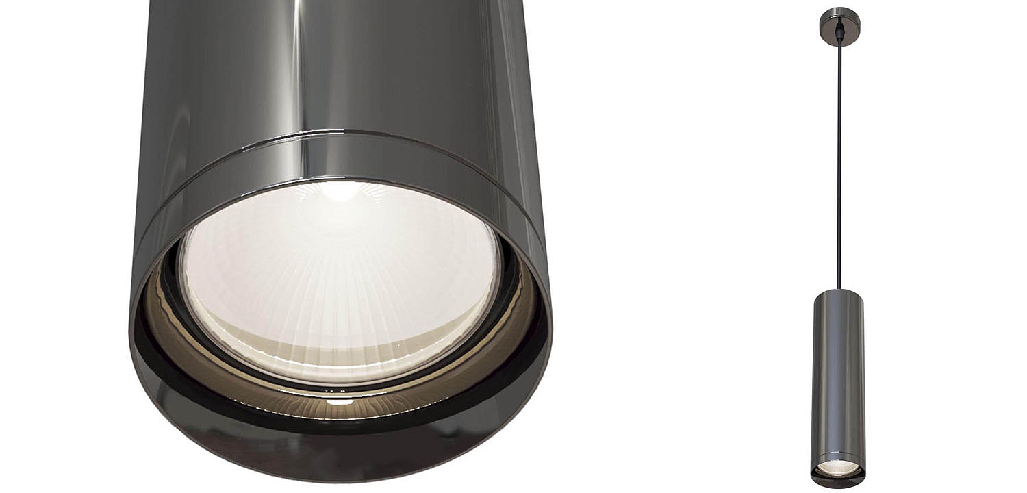 Подвесной светильник Trumpet tube graphite 30 Подвесной светильник Trumpet tube graphite 30 - Loft-Concept в Омске