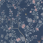 Обои ручная роспись Houghton Dark Blue варинант исполнения - 3 | Loft Concept в Омске
