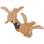 Статуэтка из дерева черепахи Animals of the World 25 варинант исполнения - 2 | Loft Concept в Омске